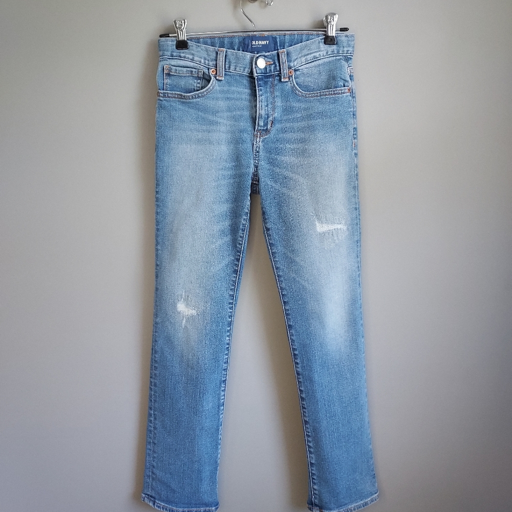 Old Navy, size 10 regular,light blue wash boy's jeans